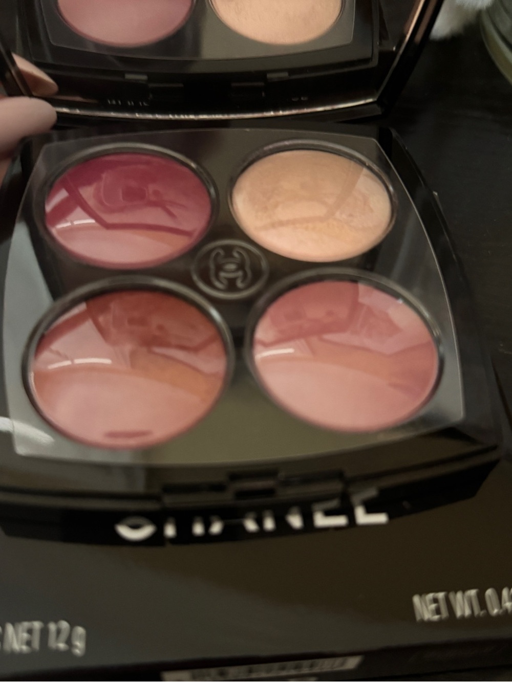 Chanel rouge noir palette